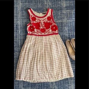 Gorgeous Vineet Bahl embroidered dress M Petite